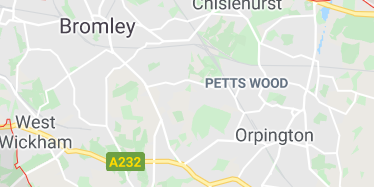 Map of Bromley